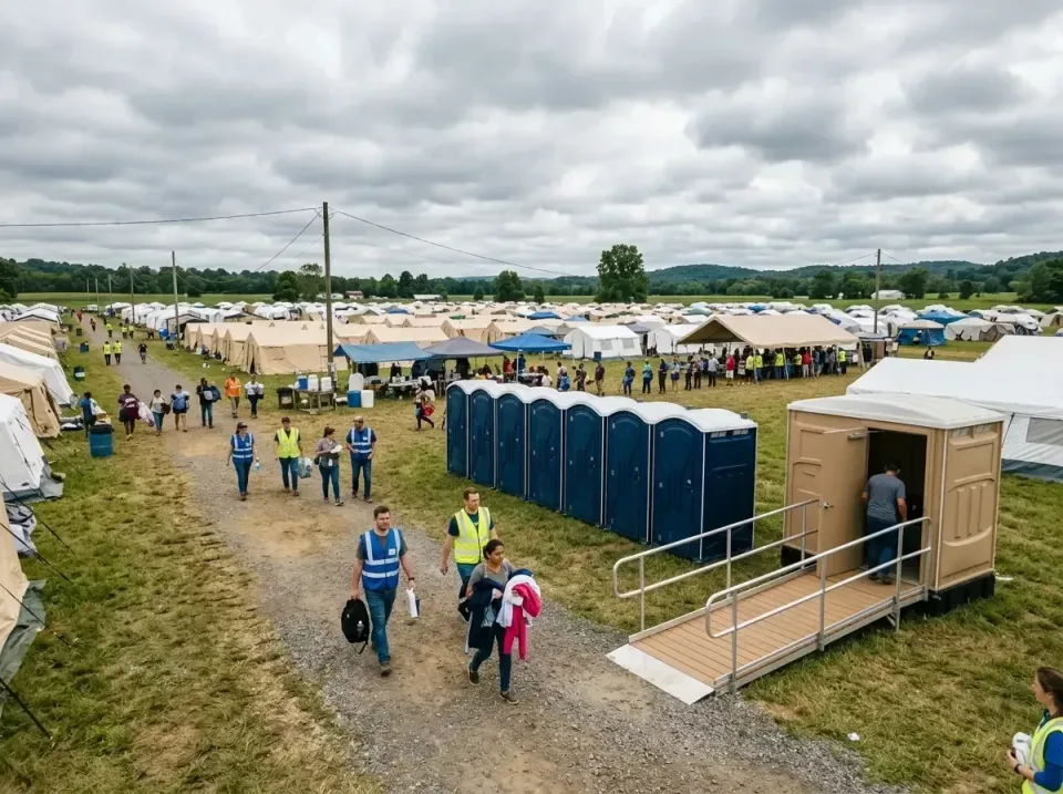disaster-relief-camp-restrooms-010 — frequently asked questions, Dumpster & Portable Bathrooms Rental in Edgewood, PA
